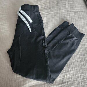 Little Bipsy Black Joggers - size 9-10